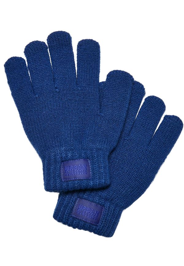 Urban Classics Accessoires Children's knitted gloves Royal