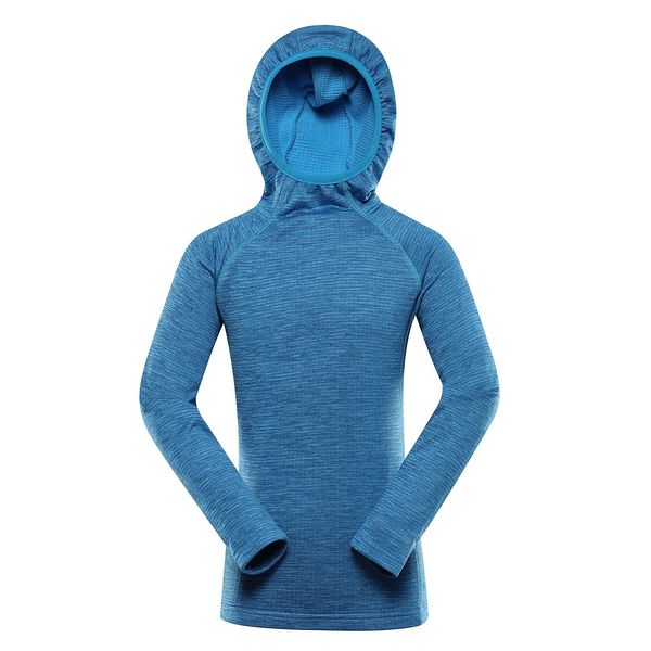 ALPINE PRO Children's quick-drying sweatshirt with cool-dry ALPINE PRO ROLTO mykonos blue