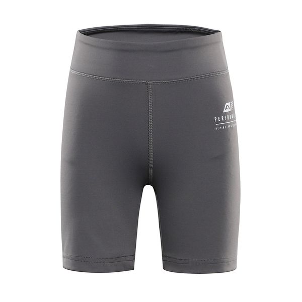 ALPINE PRO Children's short quick-drying leggings ALPINE PRO ELO smoked pearl