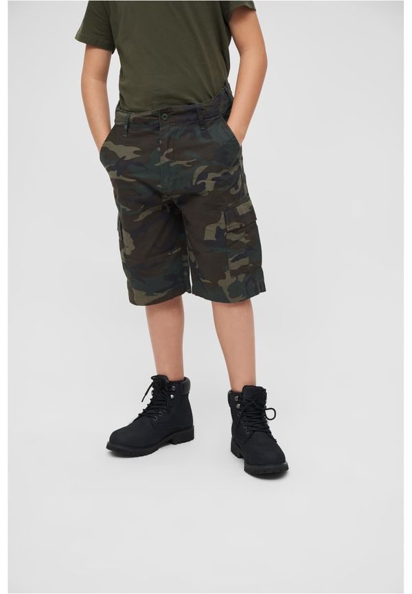 Brandit Children's shorts BDU Ripstop Woodland