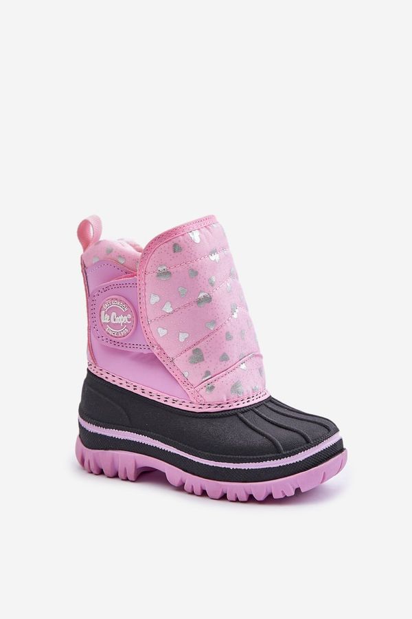 Kesi Children's snow boots with dry zip Lee Cooper Pink