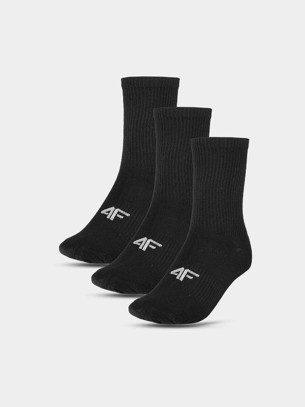 4F Children's socks (3pack) 4F - black
