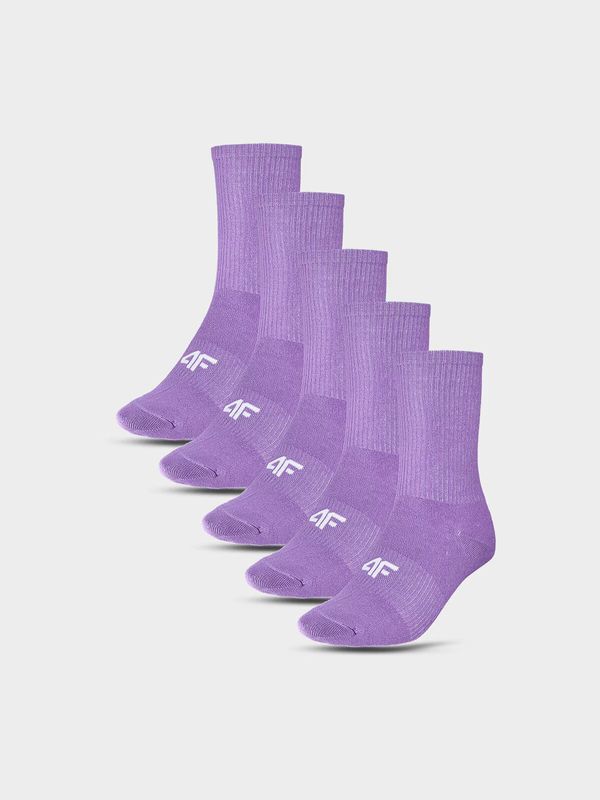 4F Children's socks casual 4F 5-pack