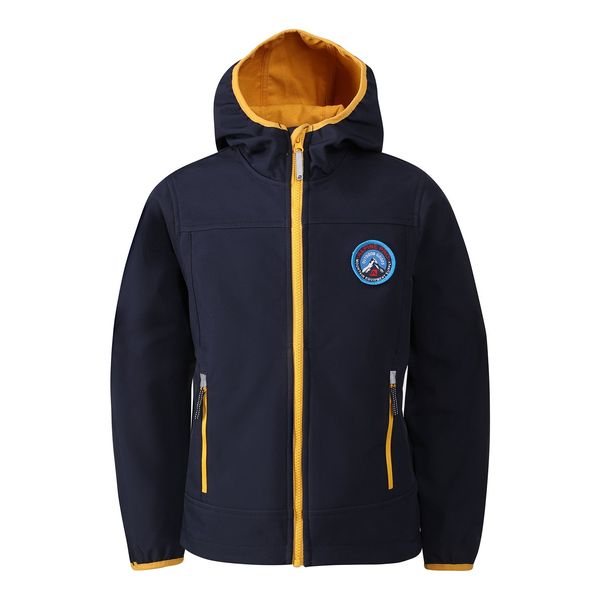 ALPINE PRO Children's softshell jacket ALPINE PRO OMANO mood indigo