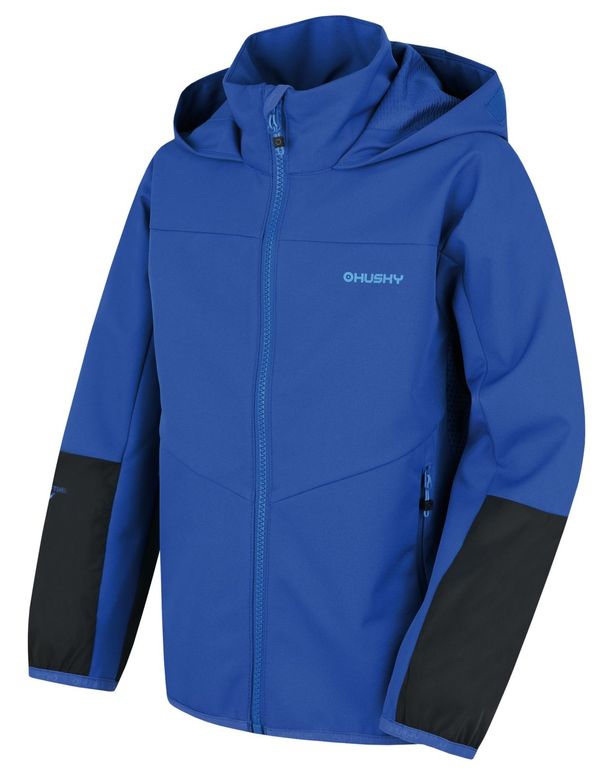 HUSKY Children's softshell jacket HUSKY Sonny K blue