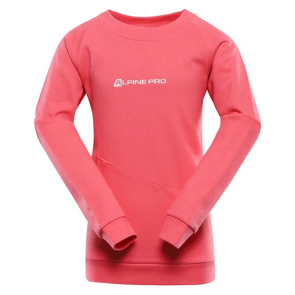 ALPINE PRO Children's sweatshirt ALPINE PRO FORDO calypso coral