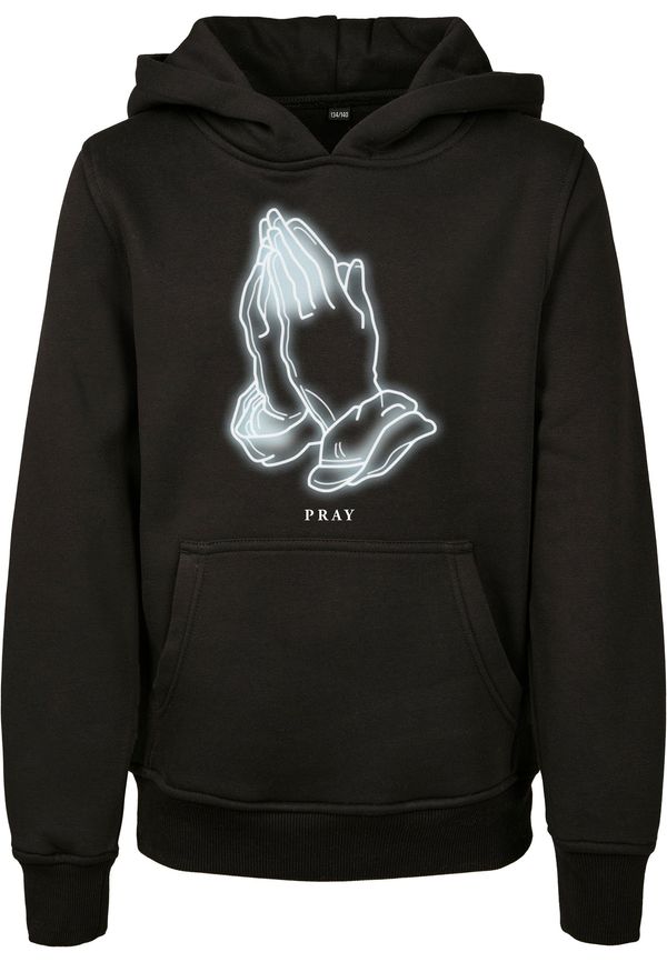 Mister Tee Children's sweatshirt Pray Glow black