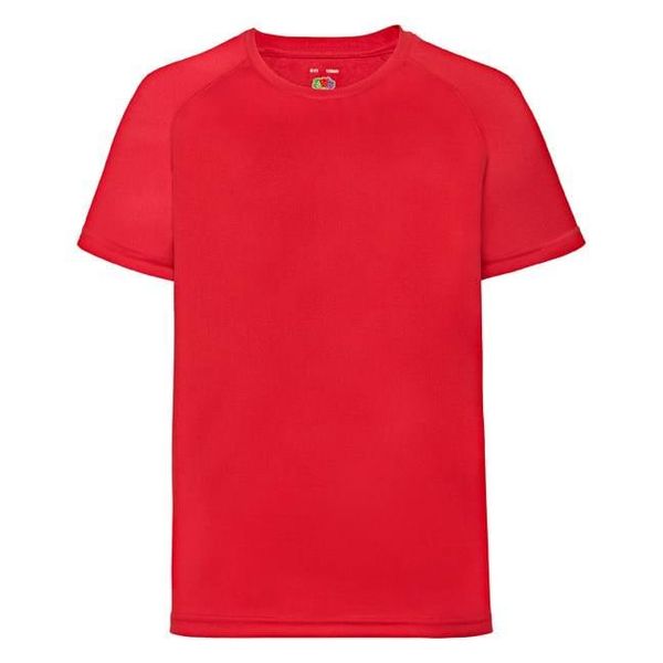 Fruit of the Loom Children's T-shirt Performance 610130 100% Polyester 140g