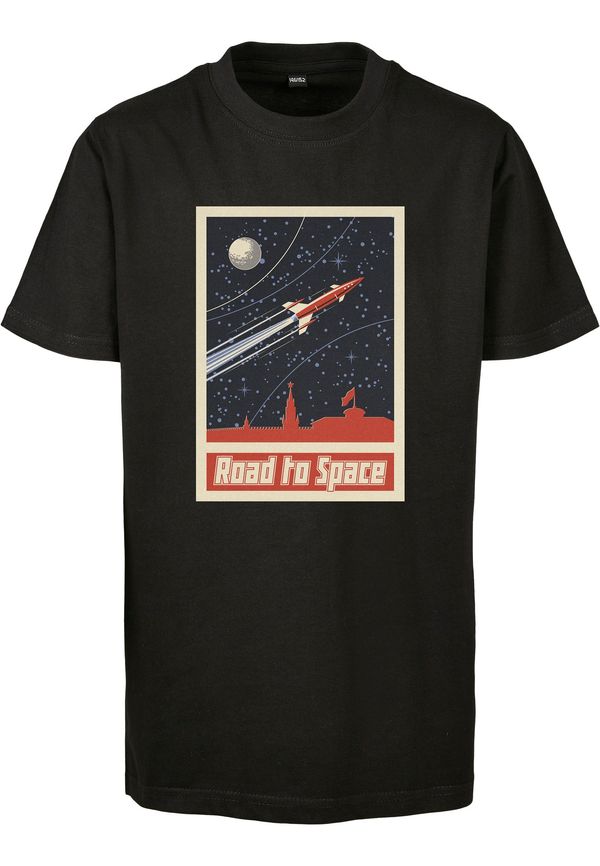 MT Kids Children's T-shirt Road To Space black