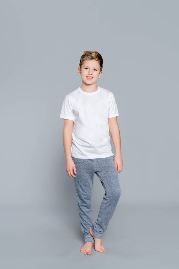 Italian Fashion Children's T-shirt with short sleeves - white
