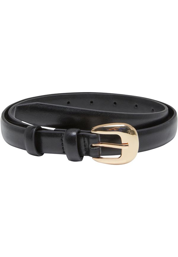 Urban Classics Chunky Buckle belt black/gold color