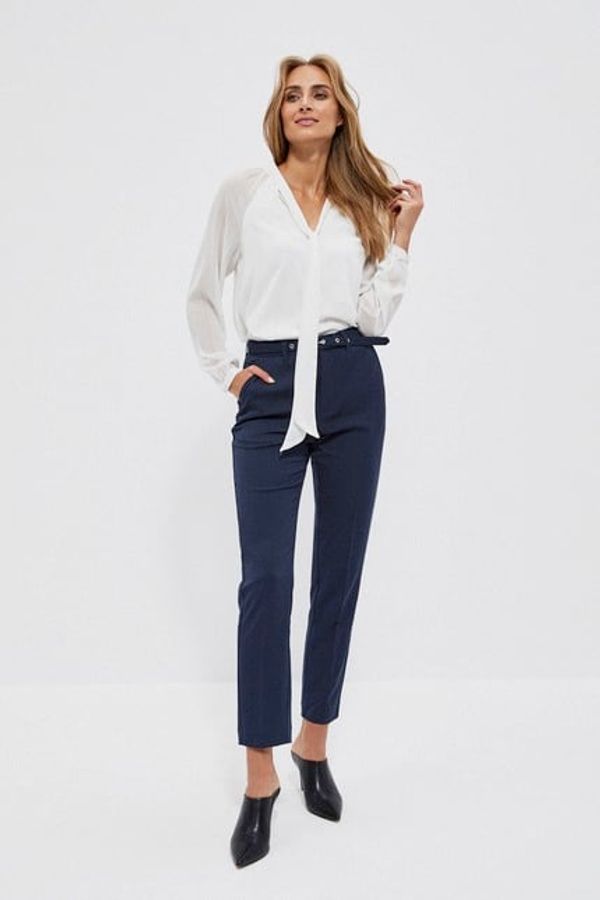 Moodo Cigarette trousers with belt