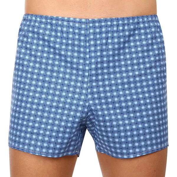 Foltýn Classic men's boxer shorts Foltýn blue oversize