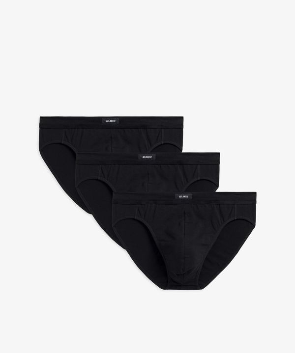 Atlantic Classic men's briefs ATLANTIC 3Pack - black