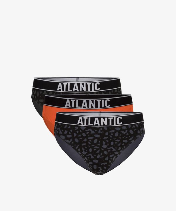 Atlantic Classic men's briefs ATLANTIC 3Pack - multicolored