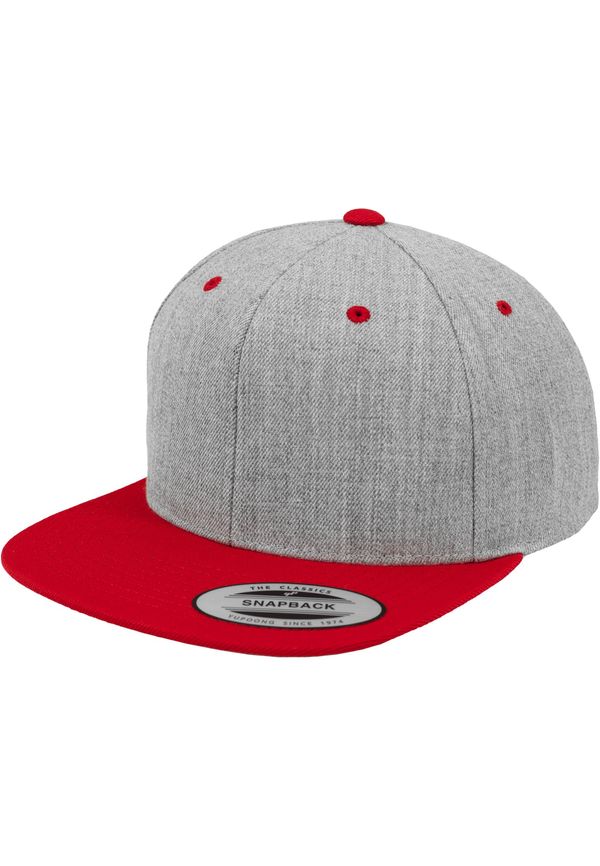 Flexfit Classic Snapback 2-Tone Heather/Red