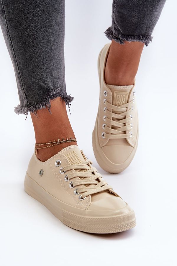 BIG STAR SHOES Classic Women's Sneakers Big Star Beige