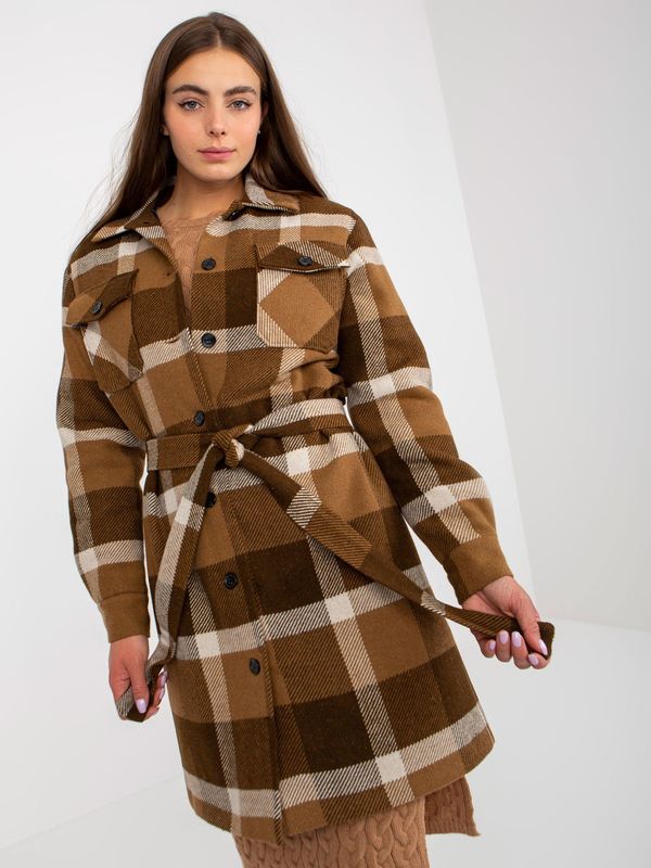 LAKERTA Coat-LK-PL-509076.57P-brown