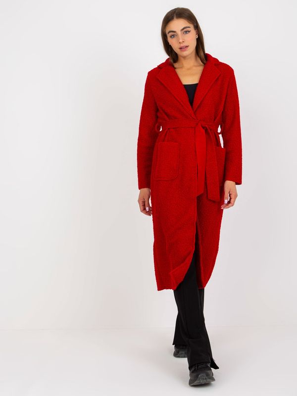 Och Bella Coat-TW-PL-BI-5220.63-dark red
