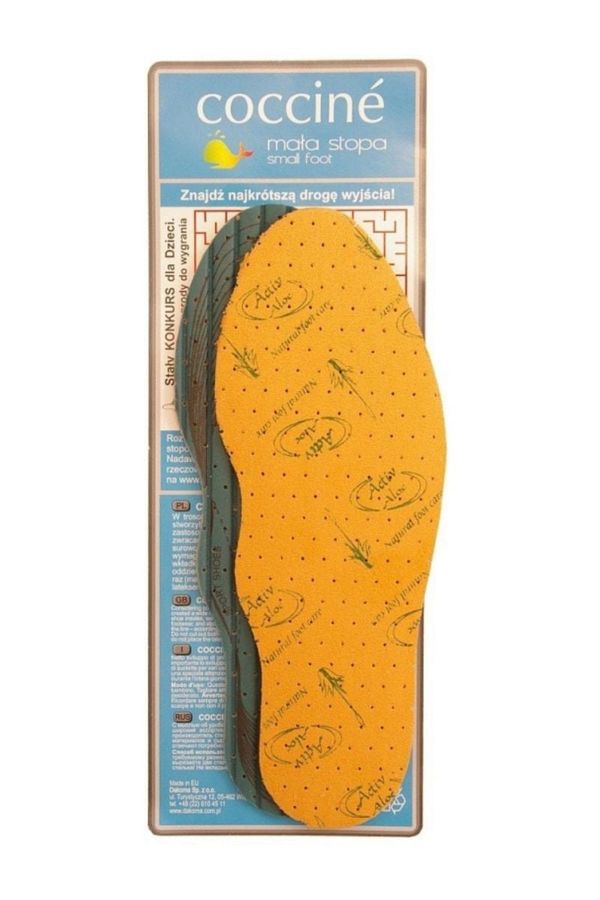 Coccine Coccine Insoles With Aloe Extract For Children To Cut 19-3