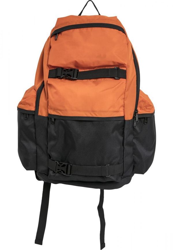 Urban Classics Accessoires Colourblocking Backpack Bright Orange/Black
