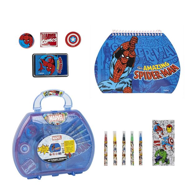 Marvel COLOURING STATIONERY SET BRIEFCASE MARVEL