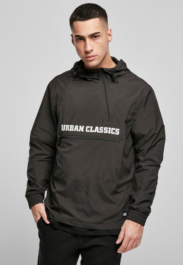 Urban Classics Commuter Pull Over Jacket Black