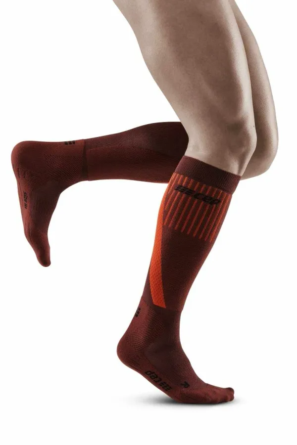 Cep Compression knee-high socks CEP Dark orange IV, long