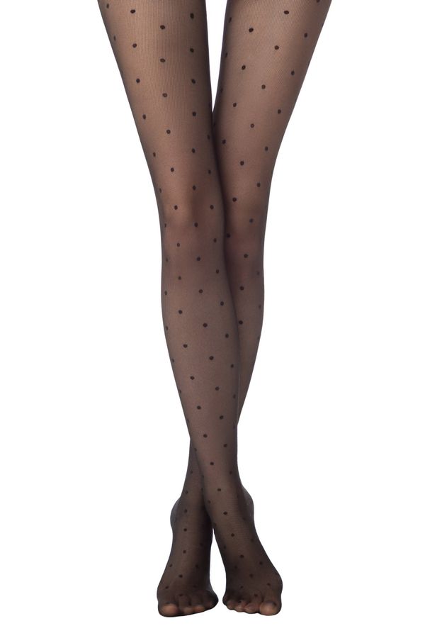 Conte Conte Woman's Tights & Thigh High Socks Pois Tulle