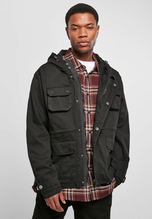 Urban Classics Cotton Field Jacket Black