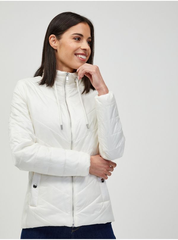 Orsay Cream Quilted Jacket ORSAY - Women