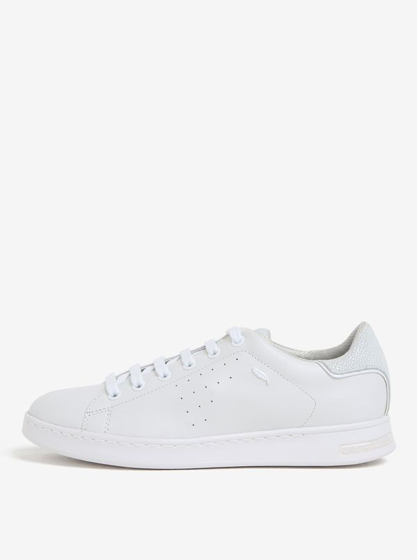 GEOX Cream Women's Leather Sneakers Geox Jaysen - Women