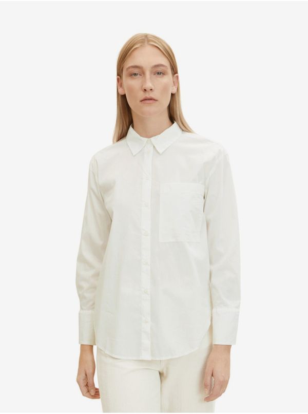 Tom Tailor Cream women's shirt Tom Tailor - Women's