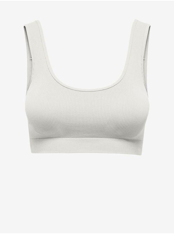 Only Cream Women's Sports Bra ONLY Vicky - Women