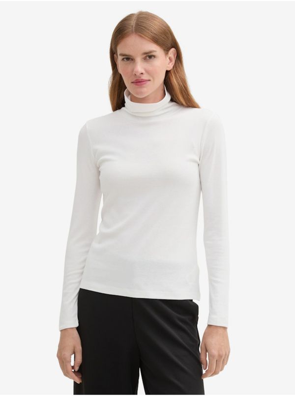 Tom Tailor Cream women's turtleneck Tom Tailor - Women's