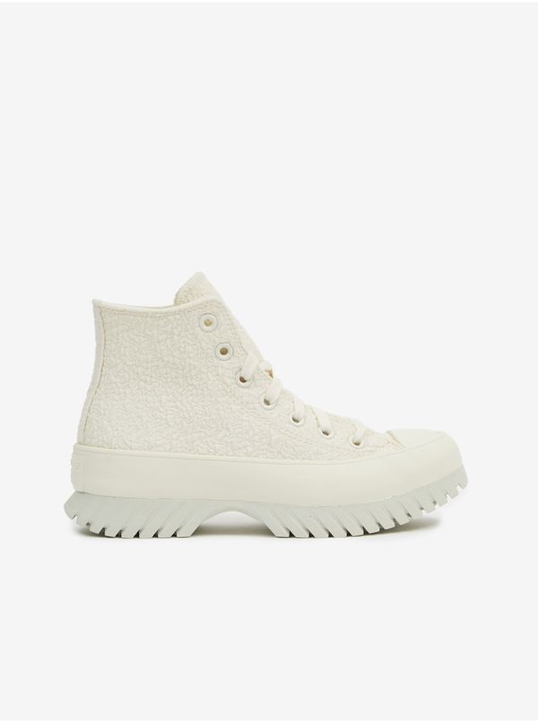 Converse Creamy Women's Ankle Sneakers on The Converse Platform - Women