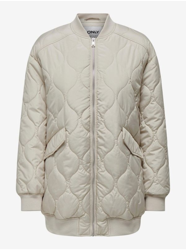 Only Creamy women's quilted bomber jacket ONLY Tina - Women