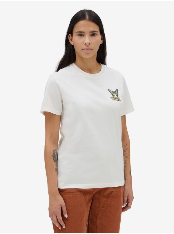 Vans Creamy women's T-shirt VANS Natural Fly - Women