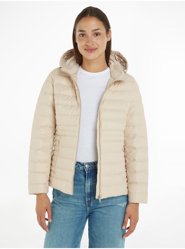 Tommy Hilfiger Creamy Women's Winter Quilted Jacket Tommy Hilfiger Feminine - Women