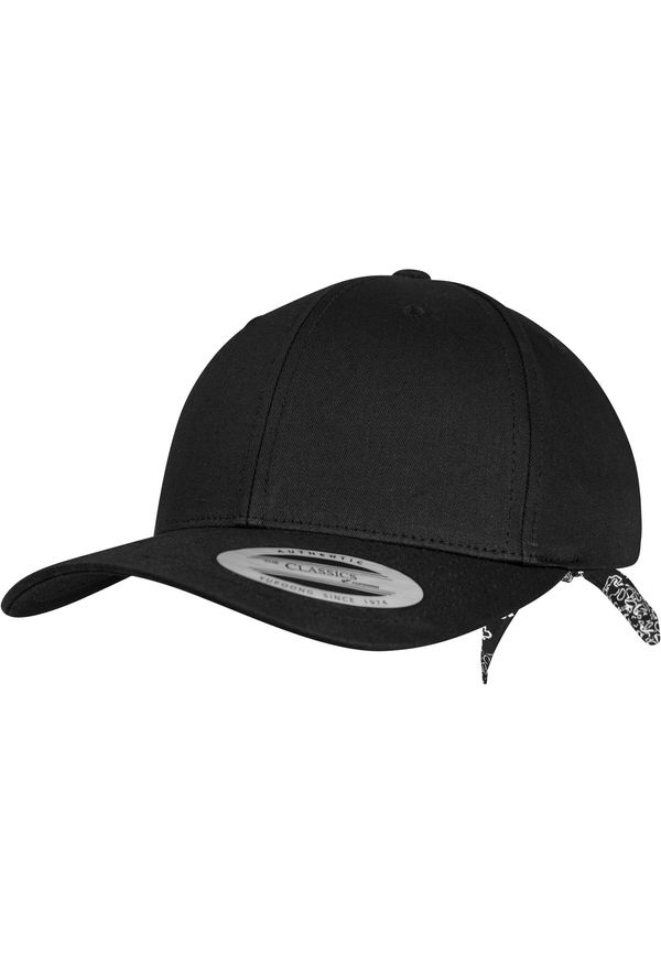 Flexfit Curved Bandana Tie Snapback blk/blk