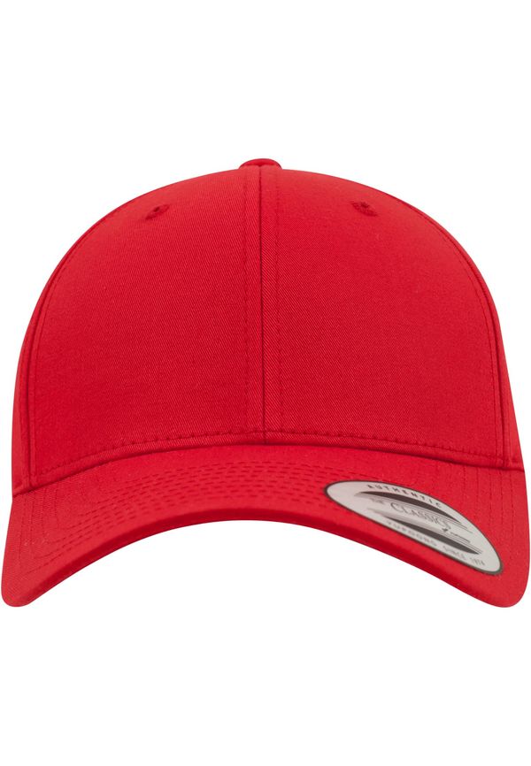 Flexfit Curved Classic Snapback Red