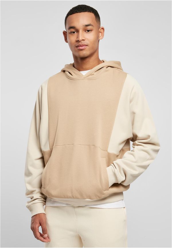 Urban Classics Cut On Sleeve Hoody Unionbeige/softseagrass