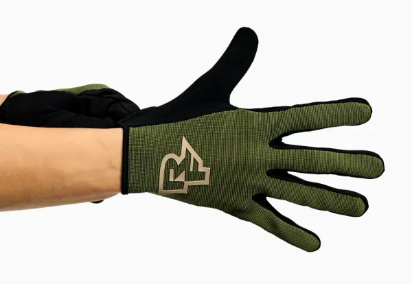 Race Face Cycling Gloves Race Face Trigger Green