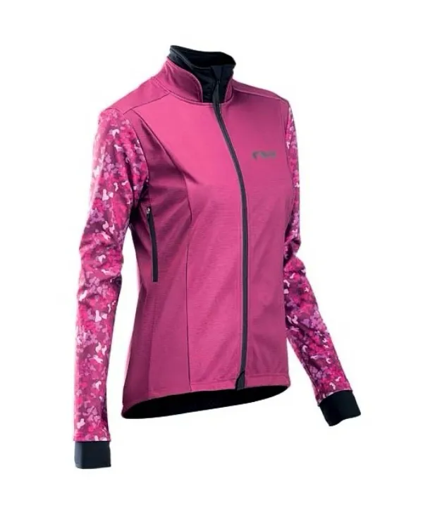 Northwave Cyklistická bunda NorthWave  Extreme Wmn Jacket Tp Plum