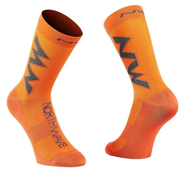 Northwave Cyklistické ponožky NorthWave  Extreme Air Siena oranžové