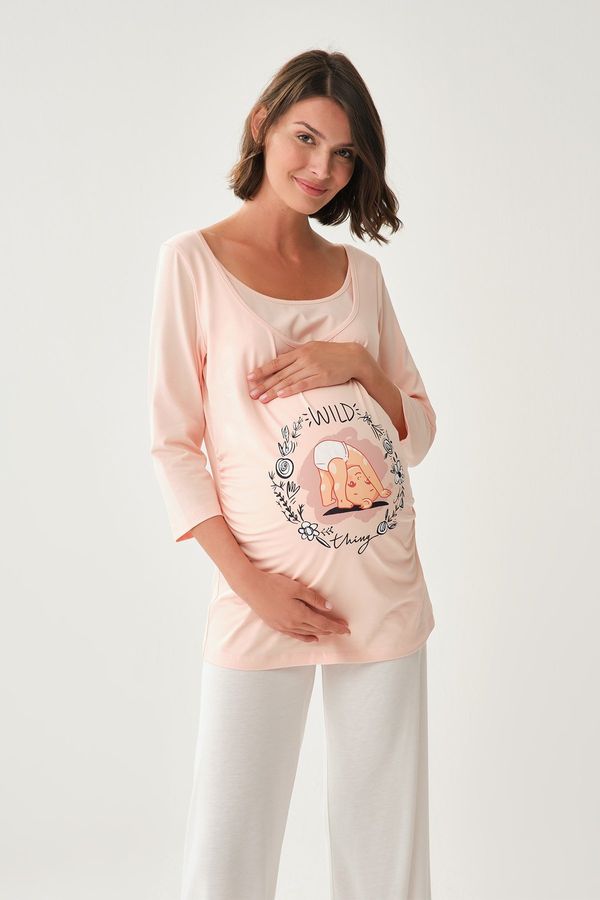 Dagi Dagi Pink Maternity T-shirt