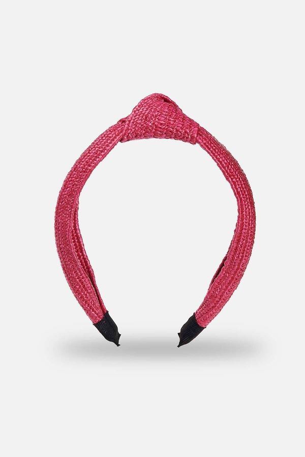 Dagi Dagi Pink Women's Wicker Crown Knot