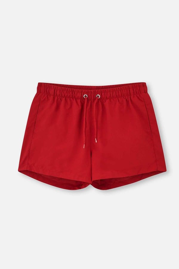 Dagi Dagi Red Micro Short Straight Shorts