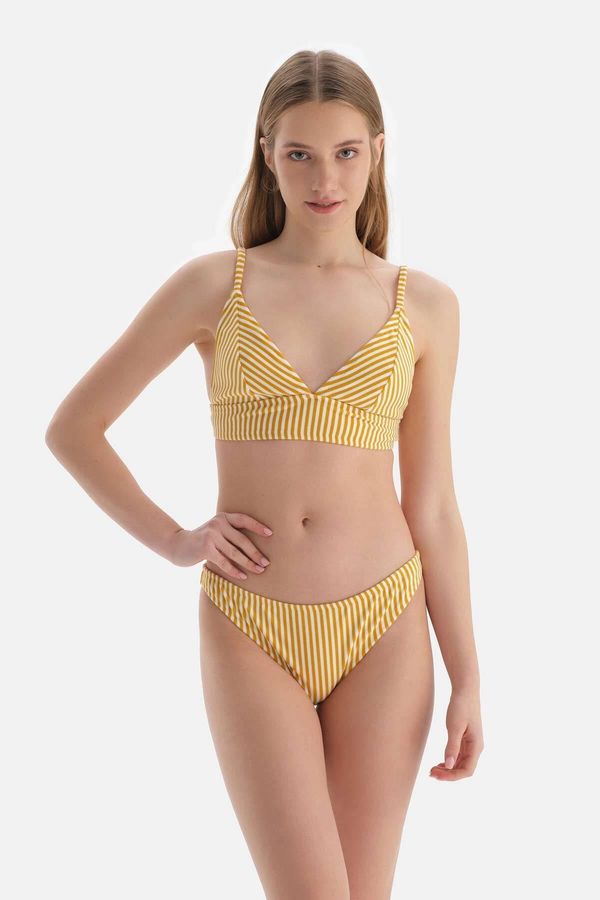 Dagi Dagi Yellow Bralette Bikini Top