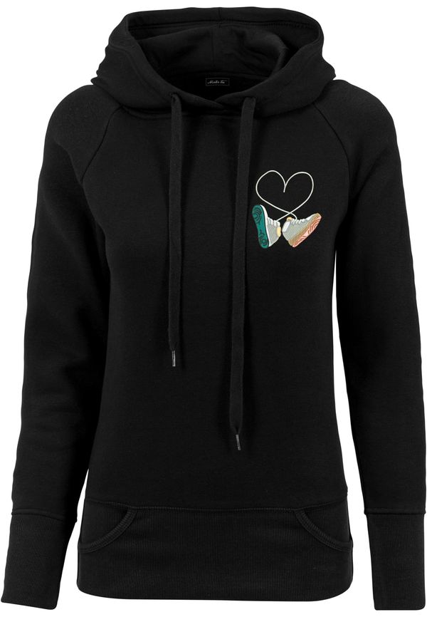 MT Ladies Damen Ladies Kicks Love EMB Hoody Black